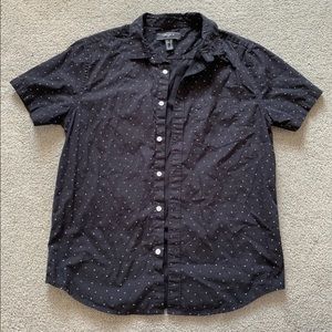 Black Button Down